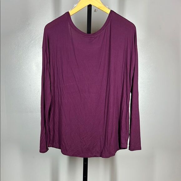 Pink Purple Long Sleeve Top - Picture 2 of 5
